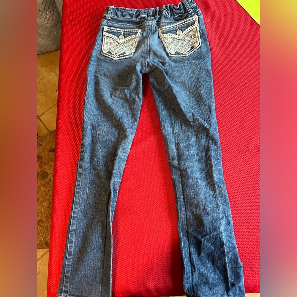 Faded Glory Girls Size 10 Blue Jeans